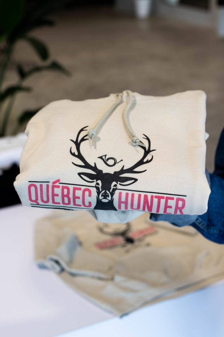 Projet réalisé par Atelier QG pour Quebec Hunter