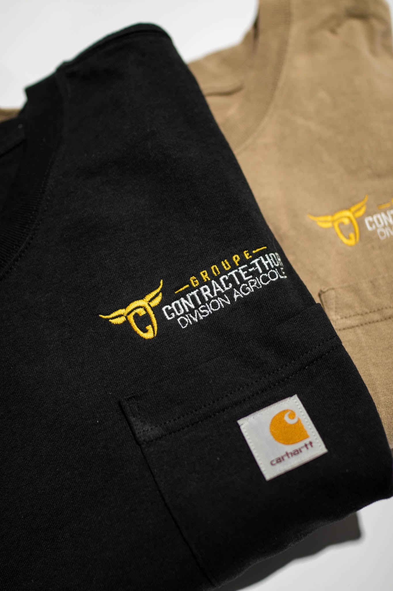Projet de vêtements de construction personnalisés Atelier QG